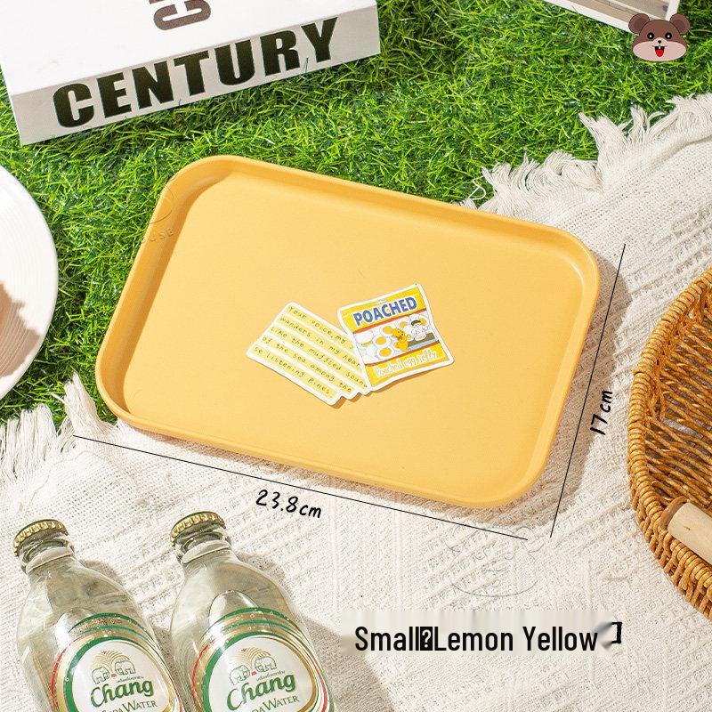 Japanese Style Plastic Square Snack Tray