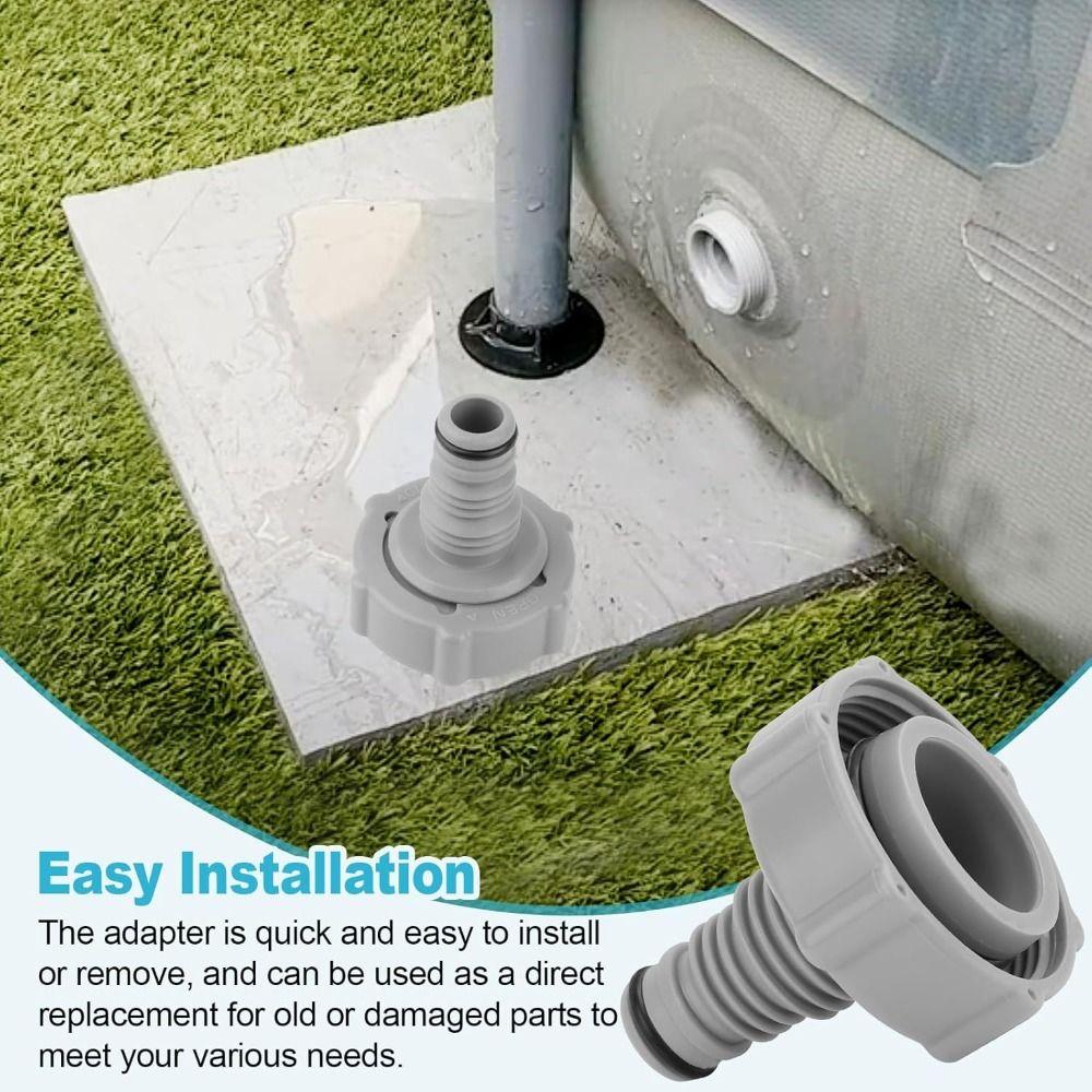 Durable Drain Valve P6H1419 Pool Drain Adapter Swimming Pool Drain Parts Pool Hose Adapter