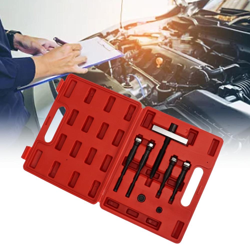 Storage Box Steering Wheel Puller Set Interchangeable Jaws Steering Wheel Puller Kit Auto Shop