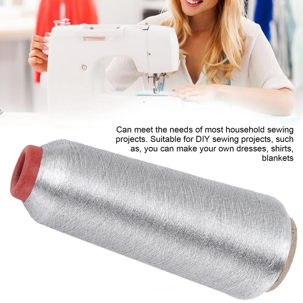 Sewing Thread HardWearing Household Polyester Yarns for   Embroidery Machine Project(Gold )