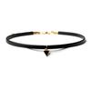 Personality Design Punk Style Black Lace Choker Necklace for Women Charm Geometric Square Pendant Goth Jewelry Accessory Gift