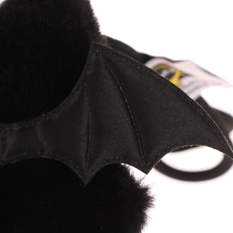 1 Piece 10Cm Ghost Wings Little Black Cat Plush Toy Doll Pendant Ins Big Eyes Punk Bag Decoration For Boy Girl Birthday Gifts