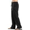 Pantalones Casuales de Lino y Algodón para Hombre Europeos y Americanos 2021 para Primavera y Otoño