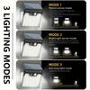72 LED Outdoor Solar Motion Sensor Wall Lamp Foldable Waterproof 3 Lighting Modes Solar Light for Garden Yard Patio