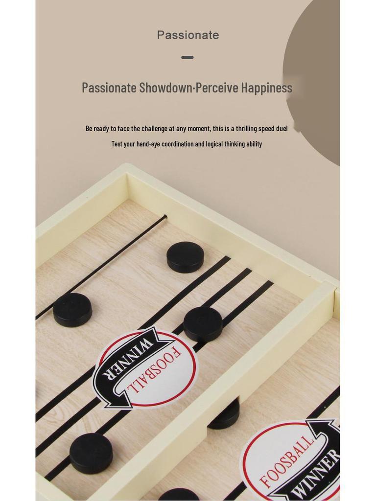 Bouncy Chess Ice Hockey Bumper Table Game