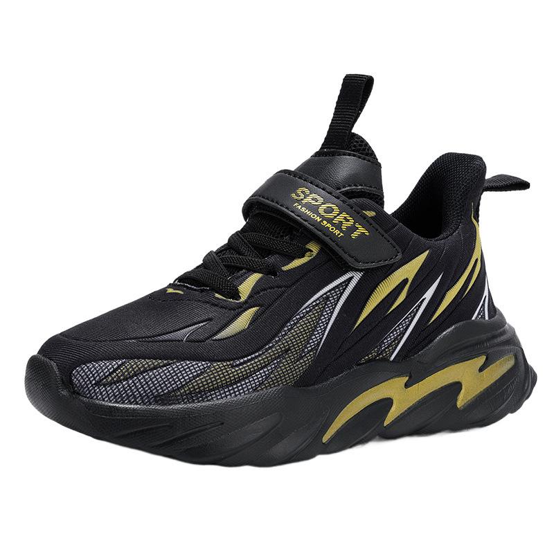 Classmate 2025 autumn new mesh children's sports shoes boys shock-absorbing running shoes medium and older children's casual shoes