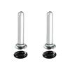 Glass Ear Stretching Set Ncludes 1.6 7mm/7.5 12mm Plugs with O Rings Single Flare Gauge Expander Piercing Jewelry