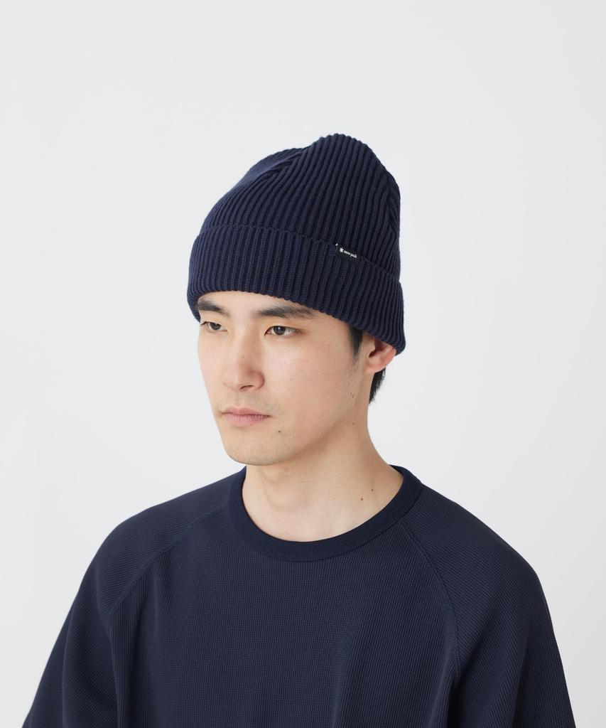 Snow Peak Pe/Co Knit Cap CH-26SU004 Headwear Cap Hat Men's Women's Brown One