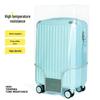 Four Thousand Miles Transparent Luggage Cover