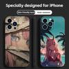Cute Zero Two Anime Cool Phone Case For iPhone 16 16e 15 14 13 12 11 Plus Mini Pro Max Soft Black Shockproof Cover