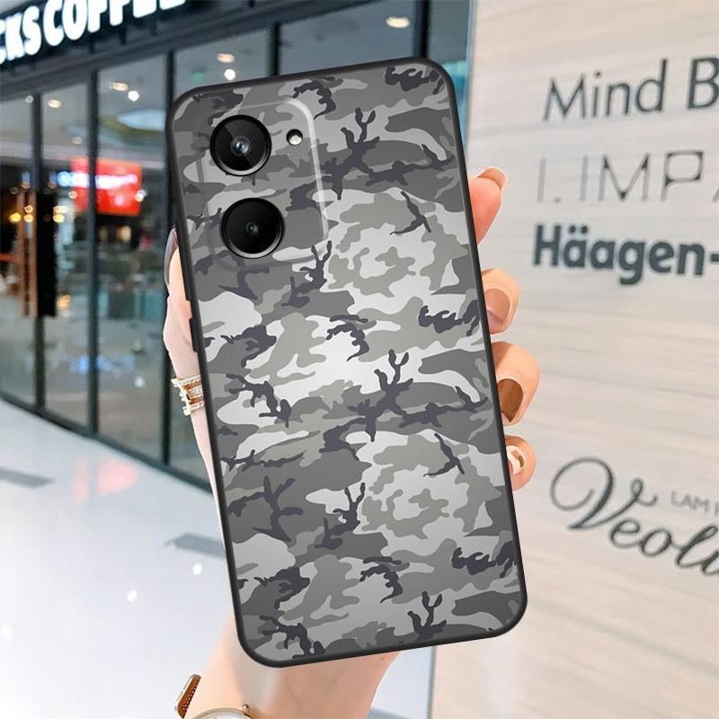 

Армейский камуфляжный чехол для Realme 15 13 12 10 11 14 Pro Plus GT6 GT7 C15 C35 C53 C55 C61 C63 C65 C67 C71 C75 Realme 14 Pro Plus