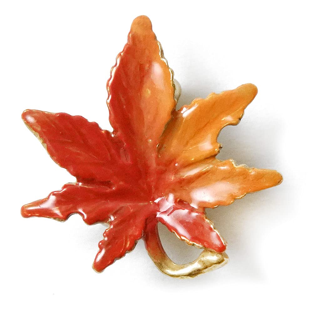 

застібка кленовий червоний осіннє листя листя осінь олово SUU [dear-japan]Обі червоний