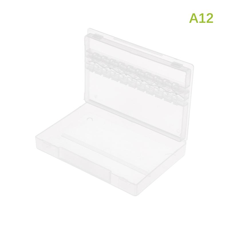1/5Pcs Nail Art Drill Stand Storage Box - Drill Bit & Milling Cutter Accessories Organizer for Nail Art Tools