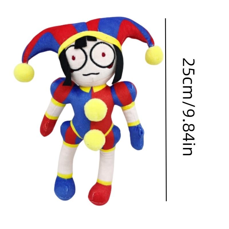 The Amazing Digital Circus Plush Toy Unique And Adorable Clown Design 25cm Height
