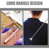 Mini Portable Back Massage Tool - Extendable & Adjustable Stainless Steel Handle for Personal Muscle Relaxation, Compact Design