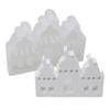 Mosque Shaped Resins Molds, Mosque Shaped Silicones Molds for Making Tealight Holder Decorations Desk Decorations