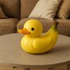 Cartoon Duck Figurine Cute Miniatures Ornament Desktop Decoration Fruit Duck Statue  Office