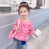 Girls Spring Autumn Stylish Loose Long Sleeve Sweatshirt Top