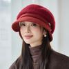 Autumn and Winter New Fashion Beret Casual Windproof Hat Bucket Hat Thermal Hat Women's Knitted Hat