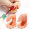 Practice Fingers Training, Nail Manicure Training Fingers Nail Practice Fingers Model, For Acrylic Gel Nail Art Diy Display Decoration - CHUNCC