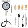 Precision Engine Compression Gauge Kit 0-300PSI M10/M12/M14/M18 Adapters For Gasoline/Diesel Engine & Cylinder Diagnostics