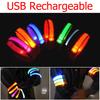 Outdoor Night Running Armband USB Rechargeable LED Light Sports Safety Belt Arm Leg Warning Wristband Cycling Bike Bicycle Light 7