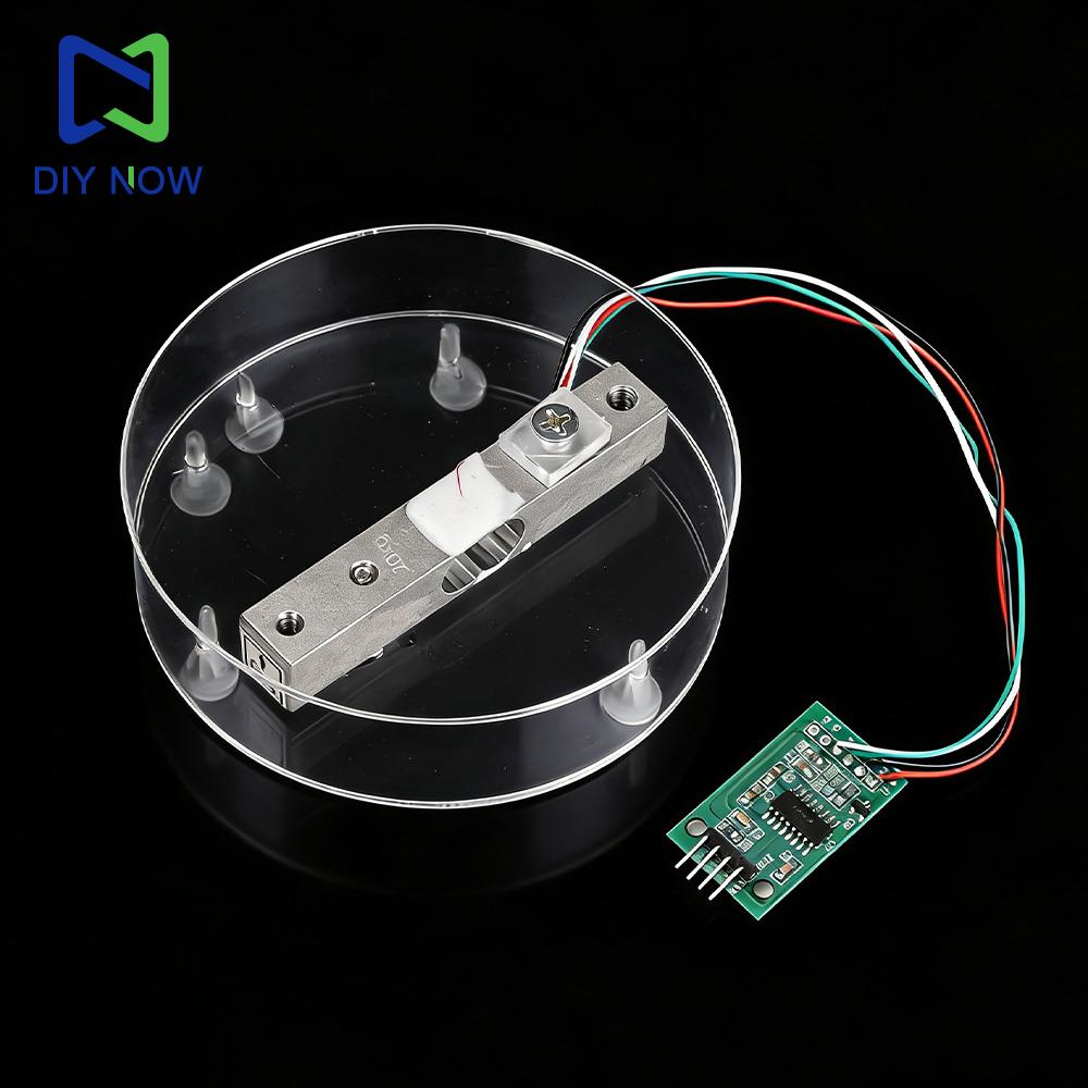 1/5/10/20KG HX711 Pressure Sensor Module Load Cell Electronic Scale Module Kit 24-bit High-Precision A/D Converter Chip HX711
