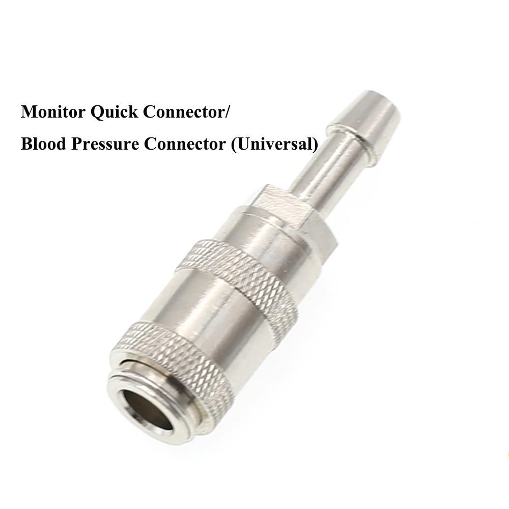 Universeller Schnellanschluss für MEK, Edan, Mindray, Nellcor, Siemens usw. Blutdruckmanschette mit Einzelschlauch, Luftschlauchanschlussstecker