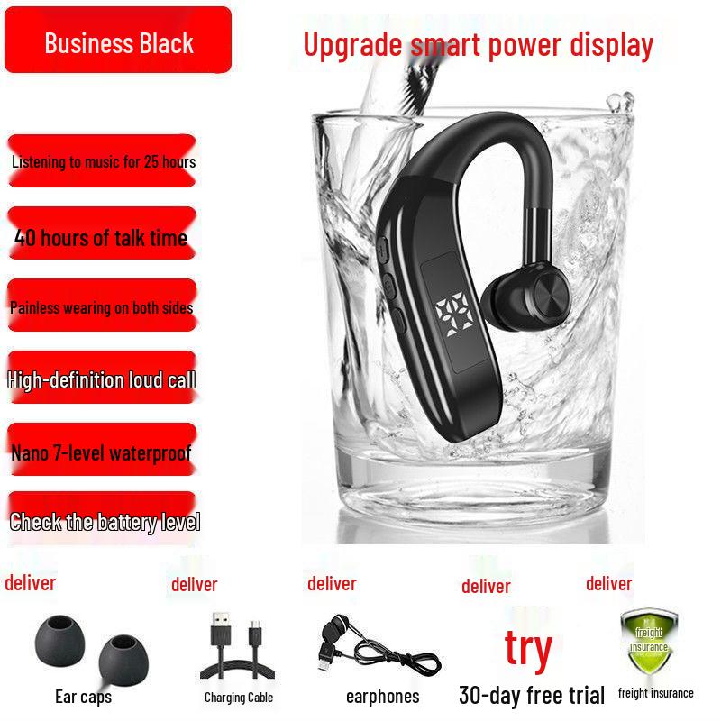

Wireless Over-Ear Bluetooth 5.2 Earphones with Long Standby - Universal for All Phones