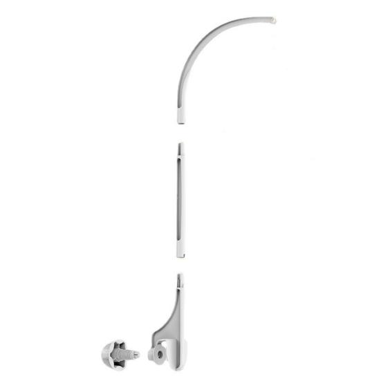 Wiszący grzechotnik do łóżeczka dziecięcego, uchwyt na zabawki z klasyczną muzyką, nakręcany mechanizm, dźwięk mechaniczny, obracany hak, przełącznik suwakowy, akcesoria do wózka