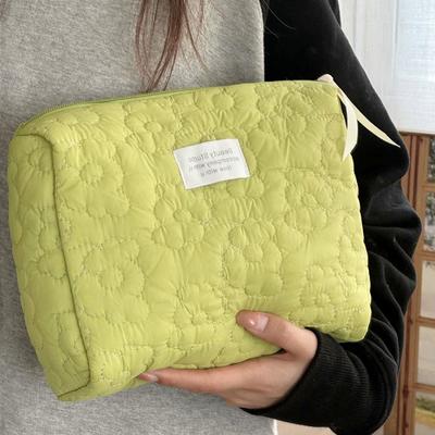 Bloemenpatroon Vrouwen Make-uptas Toiletartikelen Cosmetica Organizer Ritszak Reis Waszak Cosmetische Tas Vrouwelijke Make-uptassen