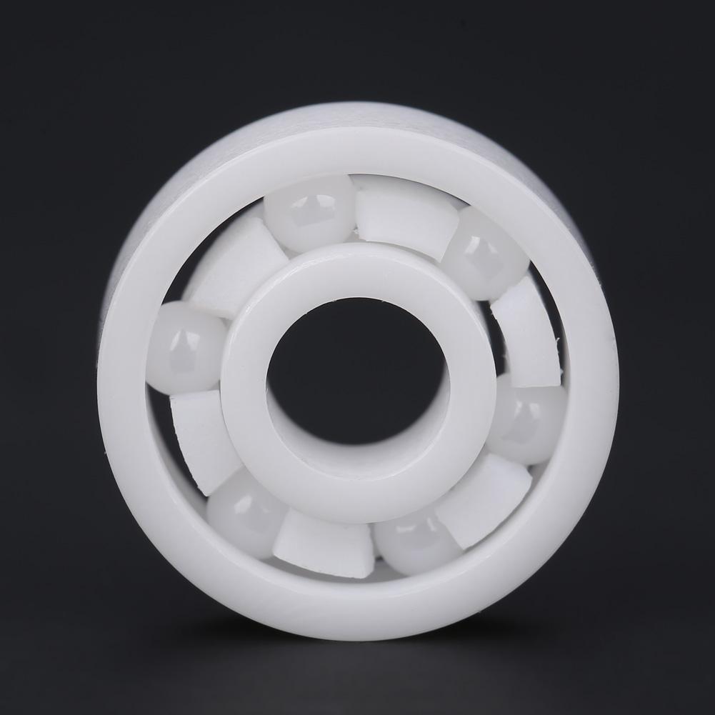 1 buc rulment cu bile miniaturale 606 din ceramică ZrO2, culoare albă, 6 * 17 * 6 mm