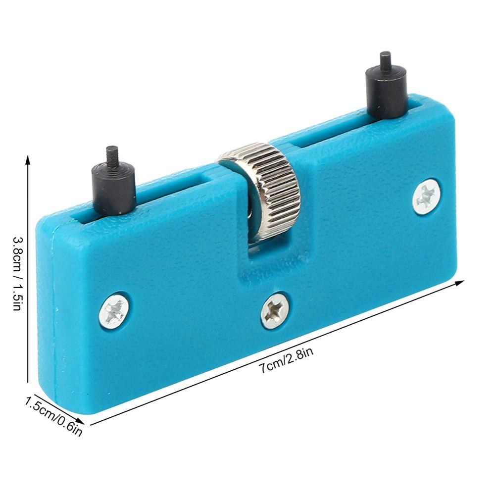 2pcs 2 Holder Watch Back Remover Tool Rectangle Shape Watch Battery Replacement Tool For Watchmaker