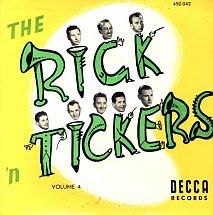 

7inch Record JEFF DE BOECK HIS RICK TICKERS Volume 4 450042 Decca 1967 France CountryFolk Used