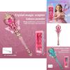 Girl Light Sound Crystal Magic Wand With Music And Flashing For Children Entertainment Play