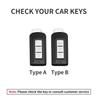 Leather Car Key Case Protector Cover For Mitsubishi Xpander Outlander L200 Asx Pajero Eclipse Cross Montero Soft Lancer Mirage