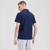 Under Armour Solid Color Simple Logo Breathable Quick-Dry Comfortable Short Sleeve Polo Shirt Unisex Polo Shirts Navy-Blue 25500504-409