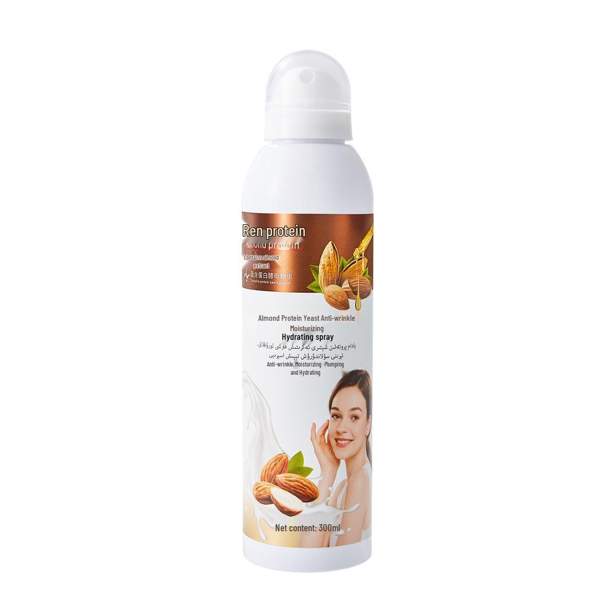 Mo Xi Almond Protein Anti-Wrinkle Moisturizing & Hydrating Skin Toning Spray 300ml Almond Protein Hydrating Spray