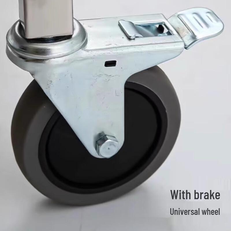 Thickened Stainless Steel Service Cart