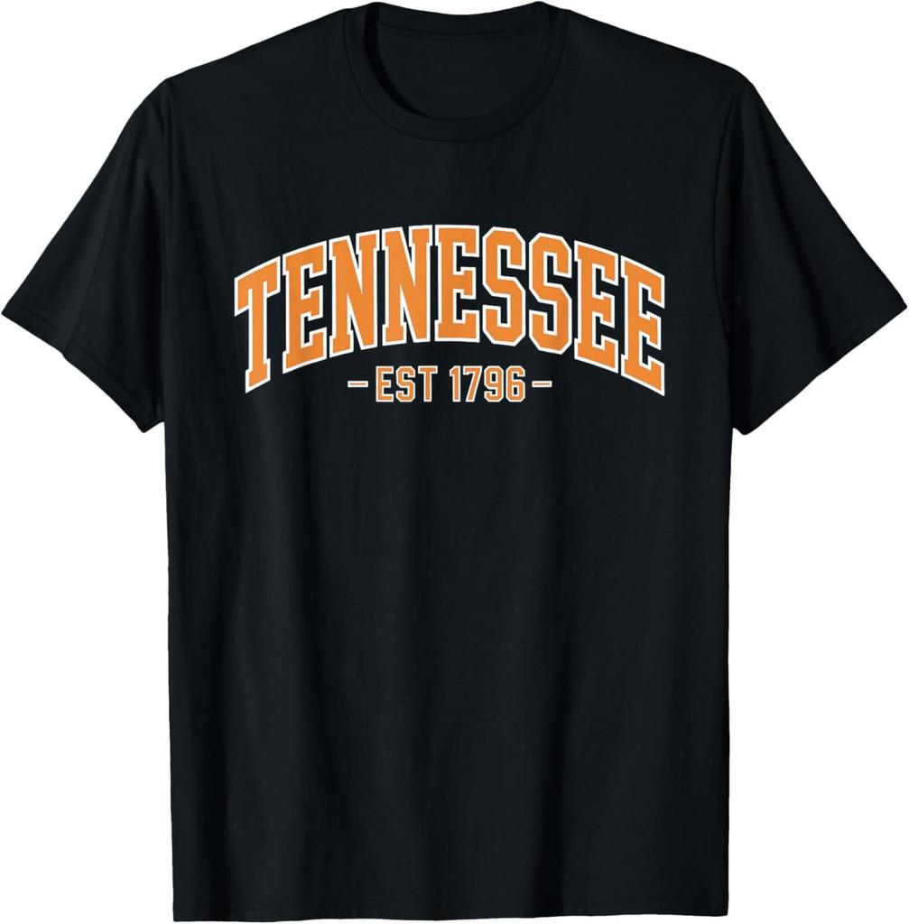 State of Tennessee Est 1796 Pride Orange Unisex T-Shirt
