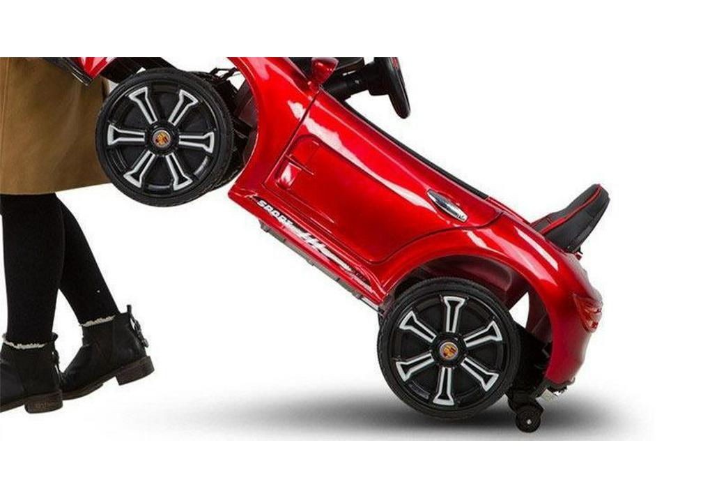Rechargeable Electric Ride-On Car for Children 1-5, Four-Wheel Drive with Remote Control, Fits One Child.