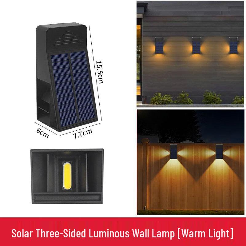Adjustable Solar Garden Ambiance Wall Light