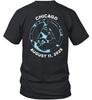 Chicago August 11 2025 Music Concert Event T-Shirt Black Graphic Tee