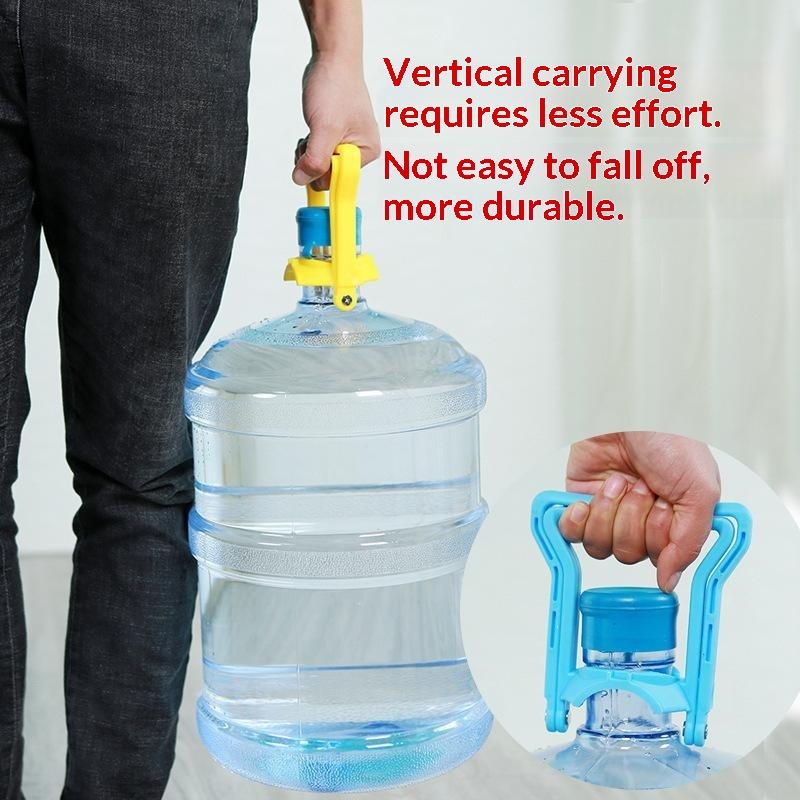 Heavy Duty Plastic Water Bucket Handle Labor Saving Portable Pail Grip Lifter for Household Cleaning Fishing Camping
