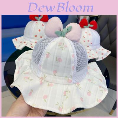 Baby Girl Sun Hat With Wide Brim Cotton Shade For Spring Summer Protection