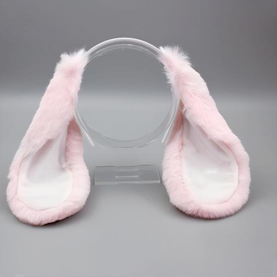 Hair Hoop Adjustable Comfortable Fit Elastic Festive Easter Headband with Playful Animal Ears