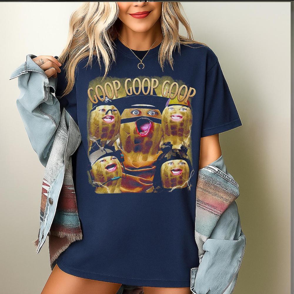

Funny The Burnt Peanut GOOP Bungulato Homage Shirt Peanut GOOP Bungulato 90s Clothing Graphic Short Sleeve Shirt Unisex 4XL