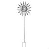 Metal Moving Wind Rust Resistant Decorative Sculpture Stake Retro Design