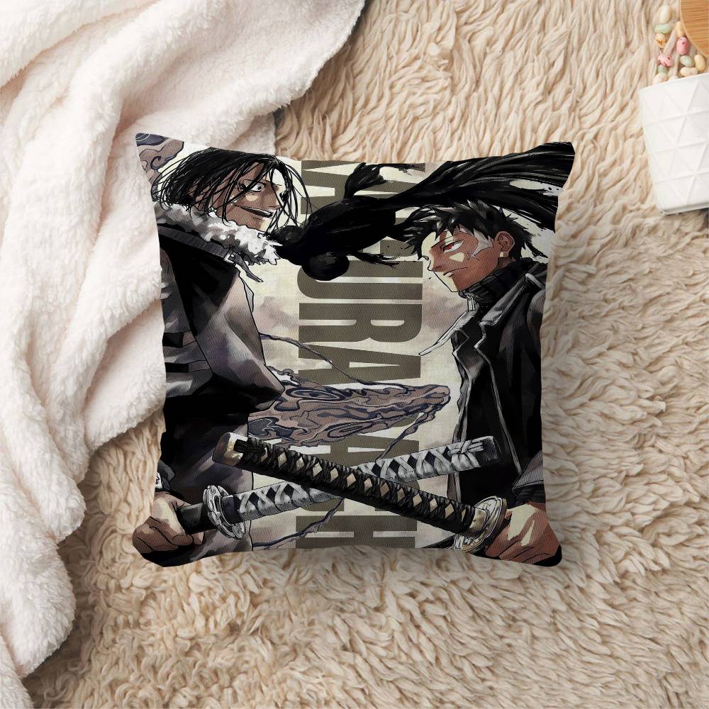 Cool Anime KKagurabachi Cm Cushion Cover Pillow Cover Decor Pillowcase Home Pillowcase for Couch Pillow