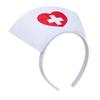 Charme Krankenschwesternhut Cosplay Stirnbänder Einzigartiges Charme Kopfschmuck Stilvolles Damen Stirnband für Rollenspiel Aktivität